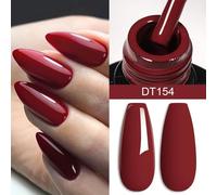 Vernis À Ongles Gel Marron Café, 7ml, Automne Hiver, Vernis À Ongles Semi-Permanent, Fournitures De Manucure À Faire Soi-Même, Pour Halloween.Q49667-54.