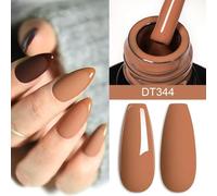 Vernis À Ongles Gel Marron Café, 7ml, Automne Hiver, Vernis À Ongles Semi-Permanent, Fournitures De Manucure À Faire Soi-Même, Pour Halloween.Q52366-44.
