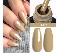 Vernis À Ongles Gel Marron Café, 7ml, Automne Hiver, Vernis À Ongles Semi-Permanent, Fournitures De Manucure À Faire Soi-Même, Pour Halloween.Q52366-45.