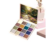 Vernis à Ongles Gel Solide,Palette de Vernis à Ongles Gel | Gel crème de peinture 16 couleurs pour ongles,Vernis à ongles en Gel solide, colle de manucure pour femmes et filles, conception d'ongles à