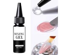 Vernis à Ongles Gel Transparent - Gel de Mélange Multifonction | Vernis à Mixage 30ml pour Salon à Domicile et Événements Festifs