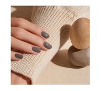 Manucurist Vernis Semi Permanent Taupe Green Flash Clay - Vernis Gel Ongle UV Semi Permanent & LED - 12-Free, Bio Sourcé (84%) - Manucure Professionnelle - 15 ml
