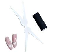 Vernis à Ongles Magnétique | Double Tête Anti-rayures pour Ongles - Baguette Magnétique pour Gel,pour Fête Mariage Salon Maison Débutants