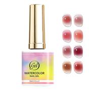 Vernis À Ongles Marbré Outils De Manucure Aquarelle