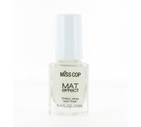Vernis à ongles - MISS COP - Top Coat Effet Mat 12ml - Effet mat - Finition protectrice - Soin