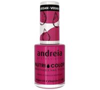 Vernis à Ongles NutriColor, Finition Brillante, Tenue Longue Durée, Respirant, Couleur NC19 Rose d'Andreia 10.5ml - Nail Art DIY, Vegan et Non Testé sur les Animaux, Soin + Couleur en une Étape