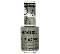 Vernis à Ongles NutriColor, Finition Brillante, Tenue Longue Durée, Respirant, Couleur NC20 Vert d'Andreia 10.5ml - Nail Art DIY, Vegan et Non Testé sur les Animaux, Soin + Couleur en une Étape