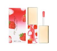 Vernis à ongles Peach Clear Color Change Changing PH - Kit de brillant à lèvres teinté pour femmes et filles - Baume Tint Stain Glaze - 2,5 ml - Calendrier de Noël pour hommes (B, A)