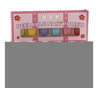 Vernis À Ongles Pour 6 Pièces Séchage Rapide Décollable