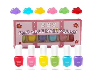 Vernis À Ongles Pour 6 Pièces Séchage Rapide Décollable