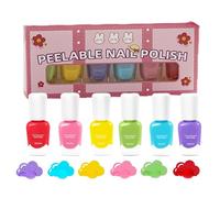 Vernis à Ongles pour - 6 Pièces Séchage Rapide Décollable Jouets - Set De Vernis À Ongles Pour Filles,Pour Adolescents Salon À Domicile Mariage Voyage Rencontres Débutants Professionnels