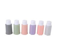Vernis à ongles pousse vers le bas de bouteille de pompe réutilisable de grande capacité pour manucure nail art matel 220 ml 6 pack