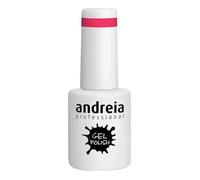 Andreia Vernis Gel Semi-Permanent pour Lampe UV/LED - Vernis à Ongles Couleur Intense Tenue 4 Semaines pour French Manucure - Couleur 210 Rose - Nuances de Rouge - 10 ml