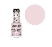 Andreia Professional NutriColor - Vernis à Ongles Respirant Vegan - Couleur NC27 Blanc Rosé d'Andreia 10.5ml - Nail Art DIY, Vegan et Non Testé sur les Animaux, Soin + Couleur en une Étape