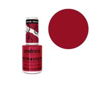 Andreia Professional NutriColor - Vernis à Ongles Respirant Vegan - Couleur NC32 Bordeaux d'Andreia 10.5ml - Nail Art DIY, Vegan et Non Testé sur les Animaux, Soin + Couleur en une Étape