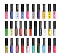 Vernis à ongles Stamping, 7ml, noir blanc or multicolore, 31pcs