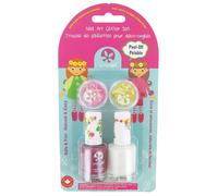 Vernis à ongles - SUNCOATGIRL - Cheer Leader (Pom Pom Girl) - Rose et transparent - Kit 2 x 9ml