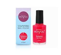 Vernis à ongles torche rouge original de Moyou Nails utilisé pour créer de beaux ongles
