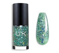 Vernis à ongles vert à séchage rapide, à base d'eau, longue durée, non toxique, brillant, avec finition crémeuse, pour manucure DIY à la maison ou comme cadeau pour les femmes (flash vert)