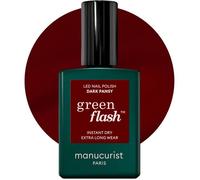 Vernis à Ongles - WOODOURS - Green Flash Dark Pansy - 12-Free - Bio Sourcé - 15 ml