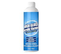 Vernis Acrylique Brillant - Couche Résistante Aux UV De 120 Ml, Scellant À Séchage Rapide | Kit De Protection De Peinture, Ensemble De Supports De Finition, Pour Artistes Peintres Amateurs Débutants P
