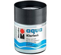 Vernis acrylique - MARABU - Aqua - Transparent - 50 ml - Très brillant