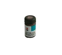 Vernis acrylique Marabu "Vernis décoratif" brun foncé 15 ml en pot