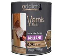 Vernis - ADDICT - Chêne clair - Haute résistance - Brillant - 250ML