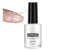 Vernis amovible comme Clear Peel Off - Base Coat Soak-Off | Vernis gel de base amovible | Base Nail Art | Peel Off Base Coat Press Nails Coat Vernis à ongles Gel de base amovible Takeoff Nail Practice