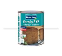 Vernis - aqua-polyuréthane - intérieur extérieur - brillant - 1 L - EXP BLANCHON