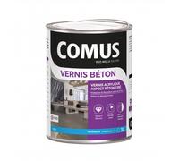 Vernis beton - aspect ciré incolore - haute résistance - 3 litres COMUS