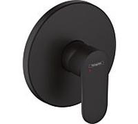 Hansgrohe Mitigeur de douche Vernis Blend 71667670 Set de garniture, noir mat