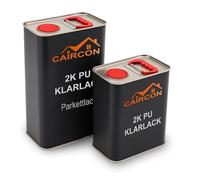 Vernis Bois 2K Polyuréthane Incolore Satiné - Résistant UV Intérieur Extérieur - 7,5 kg