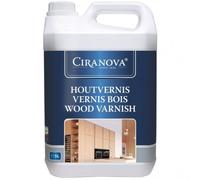 Vernis bois à séchage rapide sans odeur ni effet laiteux - tous bois - incolore mat - 5L CIRANOVA