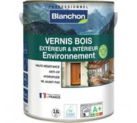 Vernis bois int/ext environnement - incolore mat - 2,5L BLANCHON