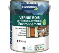 Vernis bois int/ext environnement - incolore satiné - 2,5L BLANCHON