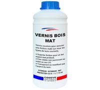 Vernis Bois Mat - Codeve Bois - 1 - Intérieur/extérieur - Pour Un Aspect De Finition Mat Sur Un Bardage, Fenêtre Ou Volet En Bois.