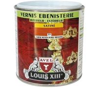 Vernis bois satiné - LOUIS XIII - 500 mL - intérieur/extérieur - résines polyuréthanes