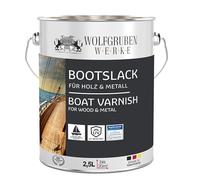 Vernis bois Yacht Bateau W400 - Résistant, élastique - Satiné - Gris anthracite 2,5L