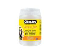 CLEOPATRE - Vernis Colle Transparent Brillant 250g - Séchage Rapide, Tous Supports - Loisirs Créatifs, Diamond Painting, Serviettage - Fabrication Française