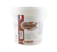 VERNIS COLLE / Ideal pour tous les assemblages et le vernissage de bois, cartons, papiers, toiles de jute, feutrines et autres matières poreuses / interieur et exterieur (1 L)