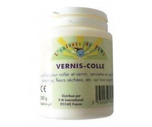 Vernis colle - PW - 250 ml - Transparent - Brillant - Serviettage