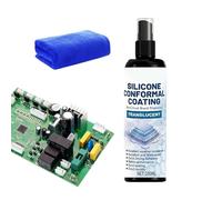 Vernis Conforme,Mastic D'Étanchéité Transparent Flexible Imperméable 100 Ml - Spray Revêtement Conforme Circuits Imprimés,Pour Électricien Assemblage PCB Cartes De Contrôle Équipement Auto