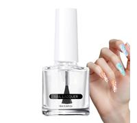 Vernis de Finition Haute Brillance 10 ml Primer Protecteur Anti-Fissure | Coat Ongles Sans Bavures Brillant Pour Salon Maison Femme Homme Adulte Manucure Scène Fête