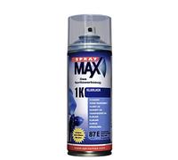Vernis de Finition Haute Brillance 1k Spreymax - Bombe Aérosol Spray de Vernis de Finition Monocomposant 1k Carosserie Auto Moto - Brillant - 400 ml - Ref. 680054