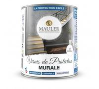 Vernis de protection murale mat invisible lessivable 5L Mauler