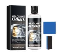 Vernis de Réparation de Phare,Liquide de Réparation de Phare de Voiture,Kit Renovation Phares Voiture,De Voitures Polissage de Réparation de Phares,100ML