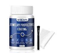 Vernis Dermatologique Bijoux Zaponlack , Bijoux Vernis Glassificateur , Vernis Acrylique, Transparent Après Durcissement, Protège Métaux et Pierres Empêche Ternissement, Décoloration et Usure, 100ml