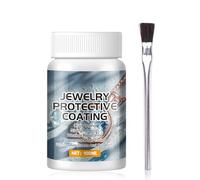 Vernis Dermatologique Bijoux Zaponlack , Bijoux Vernis Glassificateur , Vernis Acrylique, Transparent Après Durcissement, Protège Métaux et Pierres Empêche Ternissement, Décoloration et Usure, 100ml