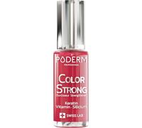 Vernis Durcisseur Ongles BIOTINE SILICIUM KERATINE - Fortifie & Répare les ongles abimés, fragilisés, cassants par semi permanent, vieillissement - Couleur Rouge Rose - Mains & Pieds - Swiss Made